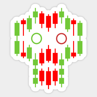 AI finance design art Sticker